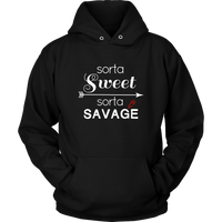 Sorta sweet 2025 sorta savage hoodie