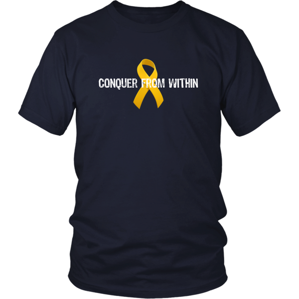 Conquer From Within Navy Tee