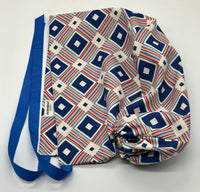 Americana Ponytail Scrub Hat
