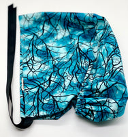 Trees Glow Ponytail Scrub Hat
