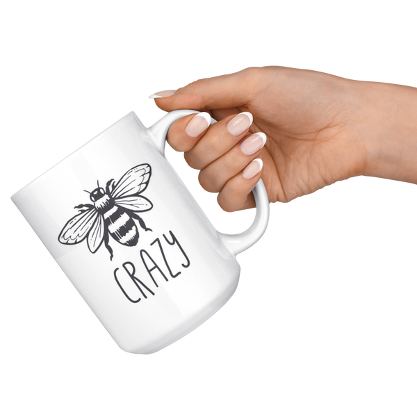 Bee Crazy Mug - 15oz