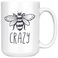 Bee Crazy Mug - 15oz